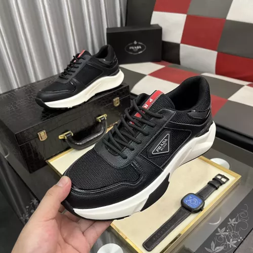Wholesale Prada Casual Shoes For Men #1361613 $85.00 USD, Wholesale Quality Replica Prada Casual Shoes