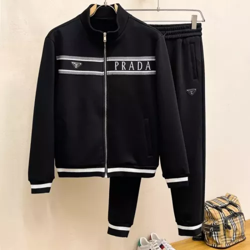 Wholesale Prada Tracksuits Long Sleeved For Men #1361658 $112.00 USD, Wholesale Quality Replica Prada Tracksuits