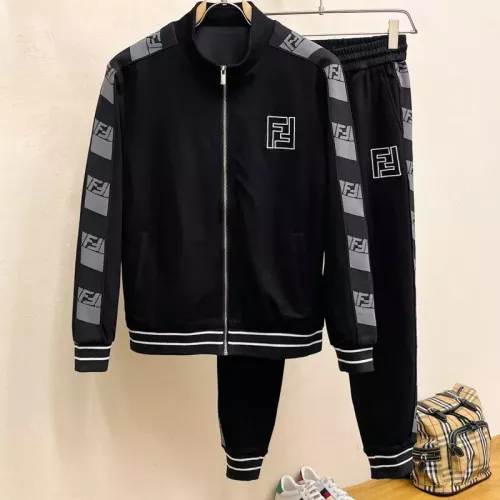 Wholesale Fendi Tracksuits Long Sleeved For Men #1361676 $112.00 USD, Wholesale Quality Replica Fendi Tracksuits