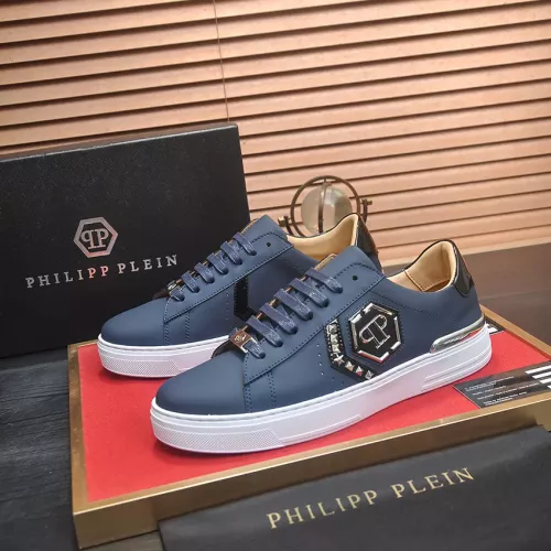 Wholesale Philipp Plein PP Casual Shoes For Men #1361685 $92.00 USD, Wholesale Quality Replica Philipp Plein PP Casual Shoes