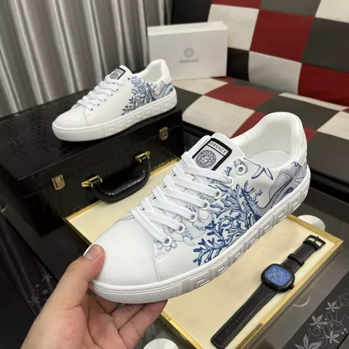Wholesale Versace Casual Shoes For Men #1361692 $76.00 USD, Wholesale Quality Replica Versace Casual Shoes