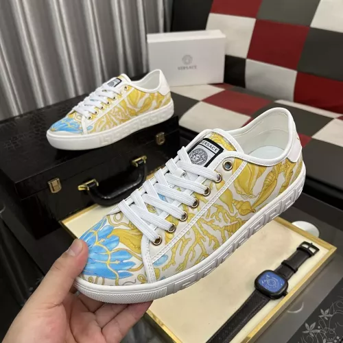 Wholesale Versace Casual Shoes For Men #1361694 $76.00 USD, Wholesale Quality Replica Versace Casual Shoes