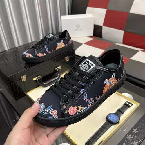Wholesale Versace Casual Shoes For Men #1361696 $76.00 USD, Wholesale Quality Replica Versace Casual Shoes