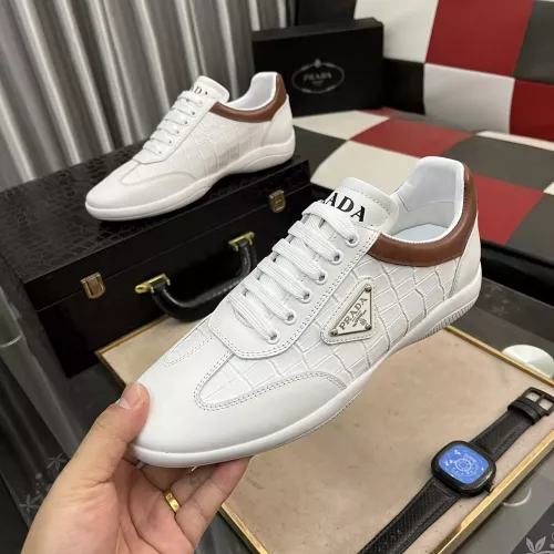 Wholesale Prada Casual Shoes For Men #1361699 $80.00 USD, Wholesale Quality Replica Prada Casual Shoes