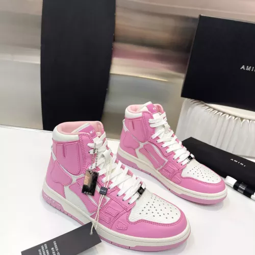 Wholesale Amiri High Tops Shoes For Women #1361702 $108.00 USD, Wholesale Quality Replica Amiri High Tops Shoes