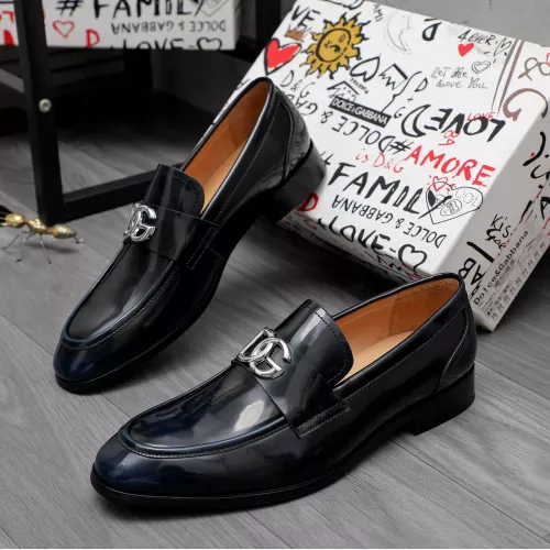 Wholesale Dolce &amp; Gabbana D&amp;G Leather Shoes For Men #1361742 $96.00 USD, Wholesale Quality Replica Dolce &amp; Gabbana D&amp;G Leather Shoes