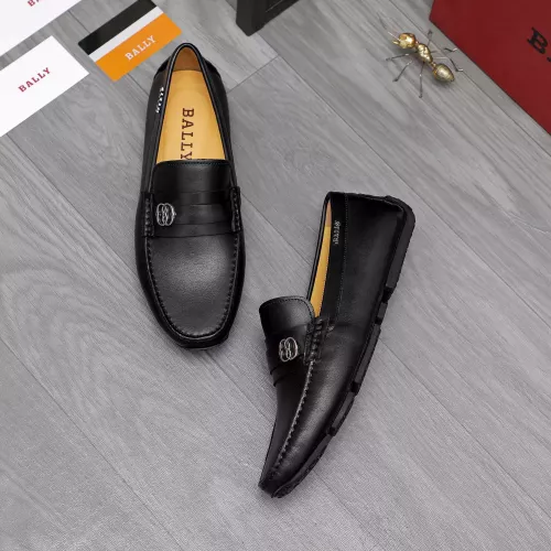 Replica Bally Leather Shoes For Men #1361757 $80.00 USD for Wholesale