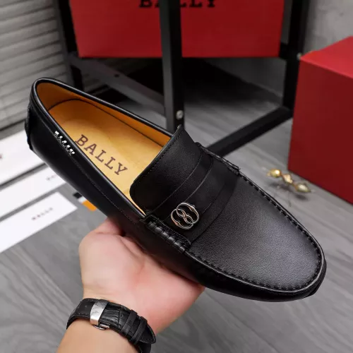 Replica Bally Leather Shoes For Men #1361757 $80.00 USD for Wholesale