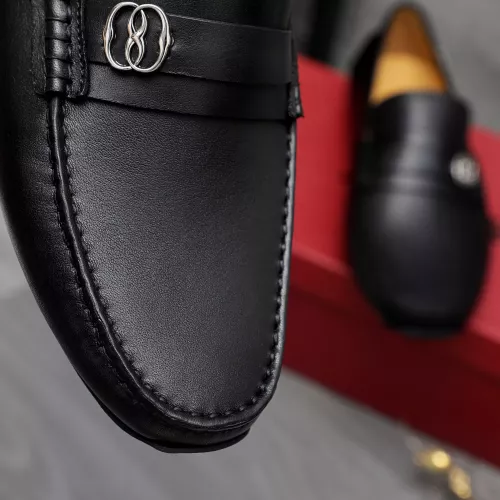 Replica Bally Leather Shoes For Men #1361757 $80.00 USD for Wholesale