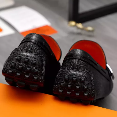 Replica Hermes Leather Shoes For Men #1361759 $80.00 USD for Wholesale