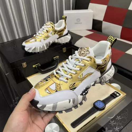 Wholesale Versace Casual Shoes For Men #1361762 $85.00 USD, Wholesale Quality Replica Versace Casual Shoes
