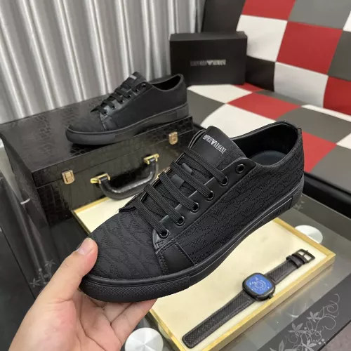 Wholesale Armani Casual Shoes For Men #1361784 $76.00 USD, Wholesale Quality Replica Armani Casual Shoes