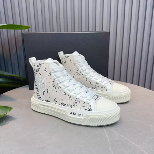 Wholesale Amiri High Tops Shoes For Men #1361814 $112.00 USD, Wholesale Quality Replica Amiri High Tops Shoes