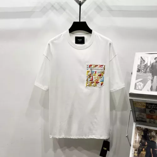 Wholesale Fendi T-Shirts Short Sleeved For Unisex #1361857 $40.00 USD, Wholesale Quality Replica Fendi T-Shirts