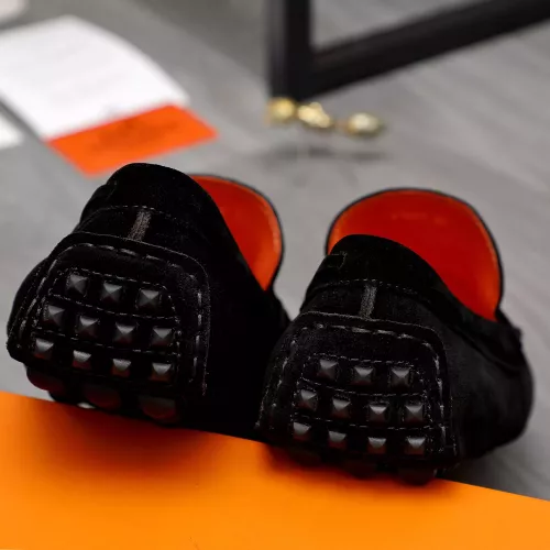 Replica Hermes Leather Shoes For Men #1361858 $76.00 USD for Wholesale