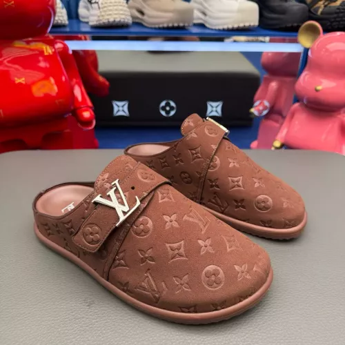 Wholesale Louis Vuitton Slippers For Men #1361928 $68.00 USD, Wholesale Quality Replica Louis Vuitton Slippers