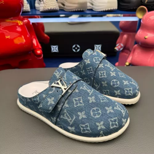 Wholesale Louis Vuitton Slippers For Men #1361933 $68.00 USD, Wholesale Quality Replica Louis Vuitton Slippers