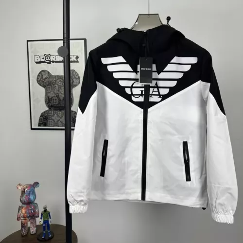 Wholesale Armani Jackets Long Sleeved For Men #1361996 $68.00 USD, Wholesale Quality Replica Armani Jackets