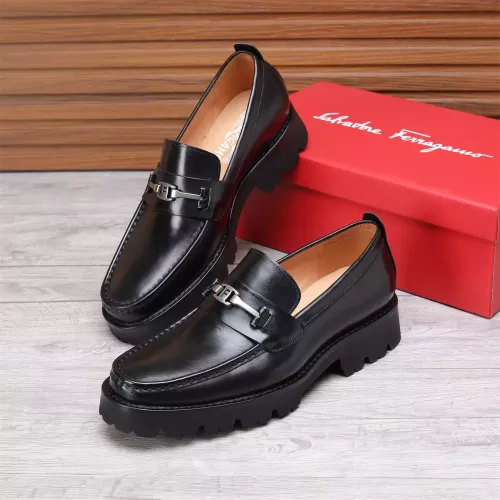 Wholesale Salvatore Ferragamo Leather Shoes For Men #1362018 $96.00 USD, Wholesale Quality Replica Salvatore Ferragamo Leather Shoes