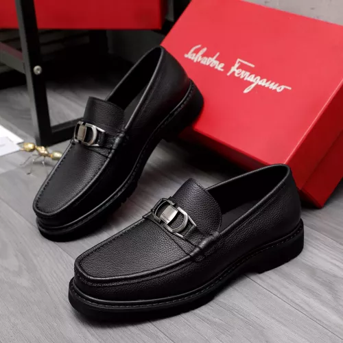 Wholesale Salvatore Ferragamo Leather Shoes For Men #1362025 $96.00 USD, Wholesale Quality Replica Salvatore Ferragamo Leather Shoes