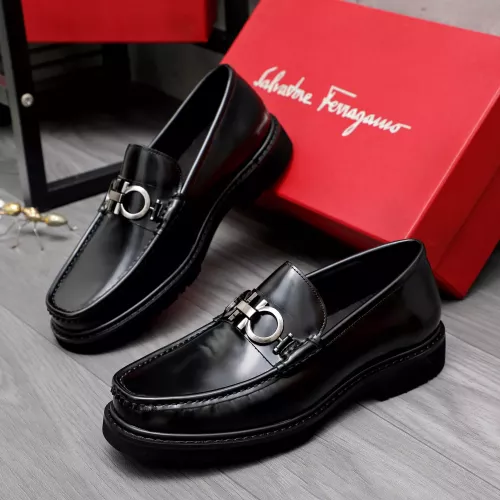 Wholesale Salvatore Ferragamo Leather Shoes For Men #1362031 $96.00 USD, Wholesale Quality Replica Salvatore Ferragamo Leather Shoes
