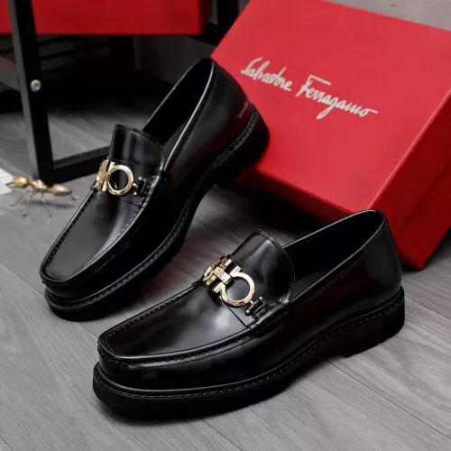Wholesale Salvatore Ferragamo Leather Shoes For Men #1362032 $96.00 USD, Wholesale Quality Replica Salvatore Ferragamo Leather Shoes