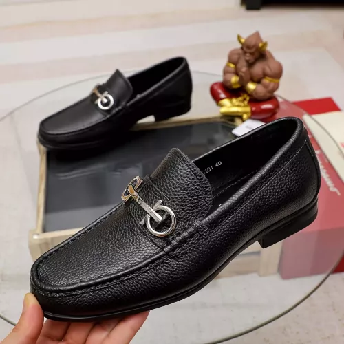 Wholesale Salvatore Ferragamo Leather Shoes For Men #1362037 $88.00 USD, Wholesale Quality Replica Salvatore Ferragamo Leather Shoes