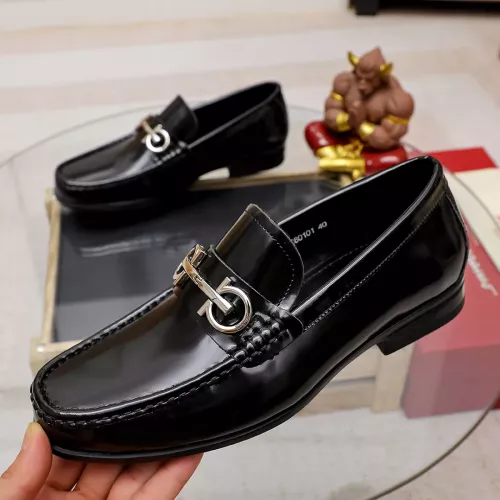 Wholesale Salvatore Ferragamo Leather Shoes For Men #1362038 $88.00 USD, Wholesale Quality Replica Salvatore Ferragamo Leather Shoes