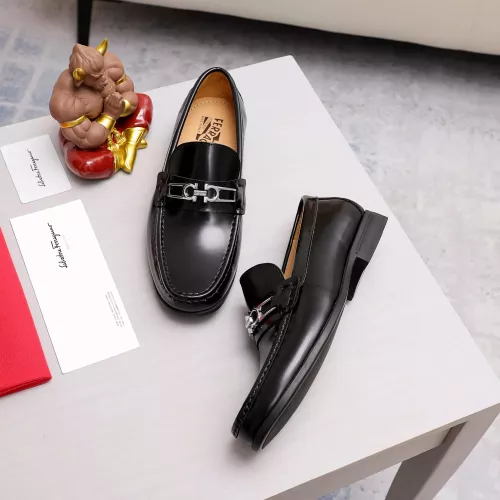 Wholesale Salvatore Ferragamo Leather Shoes For Men #1362039 $88.00 USD, Wholesale Quality Replica Salvatore Ferragamo Leather Shoes