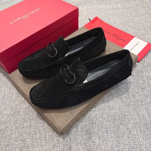 Wholesale Salvatore Ferragamo Leather Shoes For Men #1362050 $82.00 USD, Wholesale Quality Replica Salvatore Ferragamo Leather Shoes