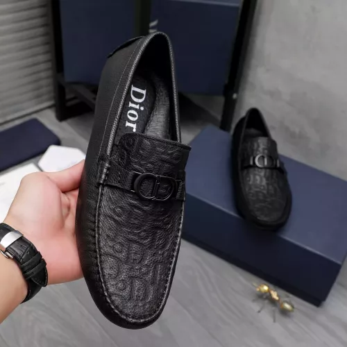 Wholesale Christian Dior Leather Shoes For Men #1362084 $80.00 USD, Wholesale Quality Replica Christian Dior Leather Shoes
