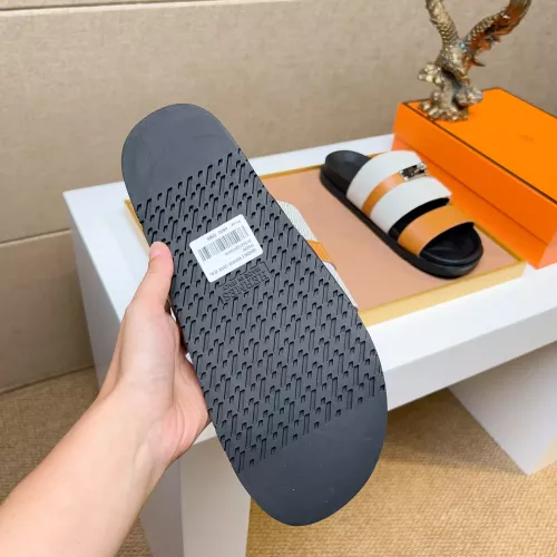 Replica Hermes Slippers For Men #1362088 $56.00 USD for Wholesale