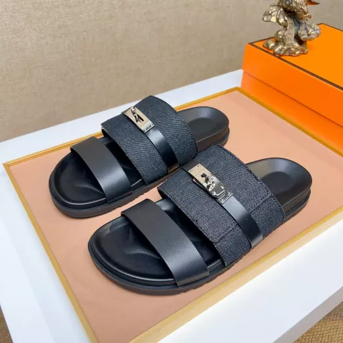 Wholesale Hermes Slippers For Men #1362102 $56.00 USD, Wholesale Quality Replica Hermes Slippers