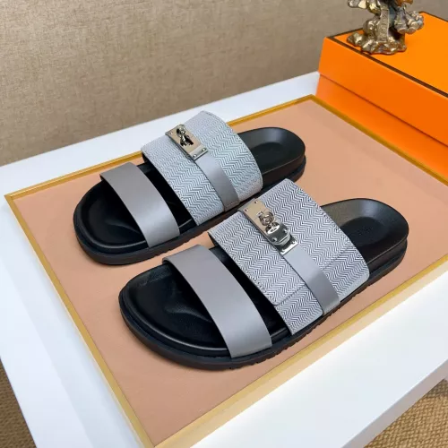 Wholesale Hermes Slippers For Men #1362106 $56.00 USD, Wholesale Quality Replica Hermes Slippers