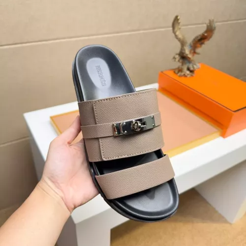 Replica Hermes Slippers For Women #1362121 $56.00 USD for Wholesale
