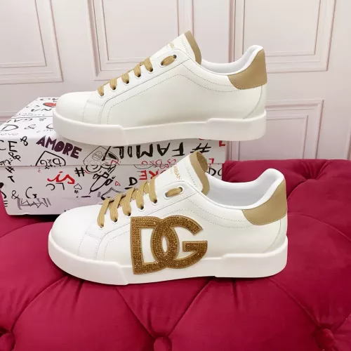 Wholesale Dolce &amp; Gabbana D&amp;G Casual Shoes For Women #1362133 $112.00 USD, Wholesale Quality Replica Dolce &amp; Gabbana D&amp;G Casual Shoes