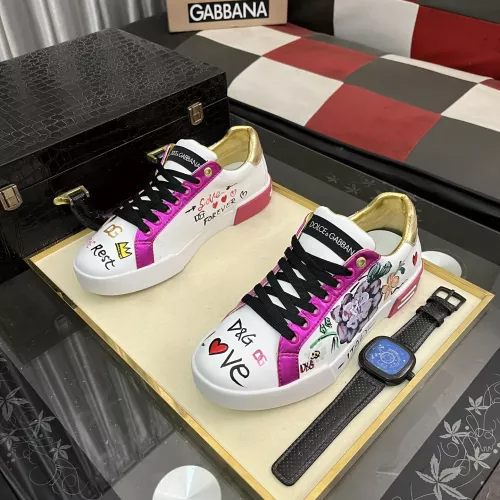Wholesale Dolce &amp; Gabbana D&amp;G Casual Shoes For Women #1362148 $88.00 USD, Wholesale Quality Replica Dolce &amp; Gabbana D&amp;G Casual Shoes