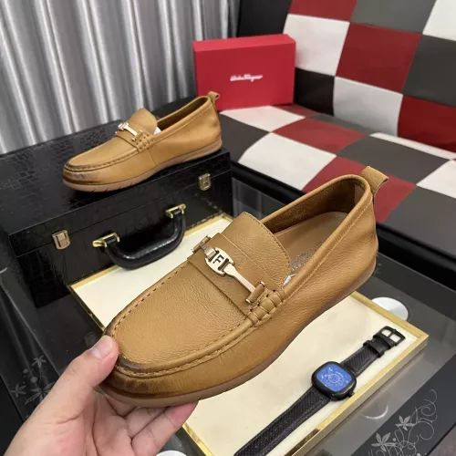 Wholesale Salvatore Ferragamo Leather Shoes For Men #1362174 $92.00 USD, Wholesale Quality Replica Salvatore Ferragamo Leather Shoes
