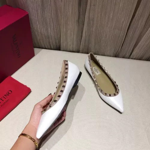 Wholesale Valentino Flat Shoes For Women #1362289 $92.00 USD, Wholesale Quality Replica Valentino Flat Shoes