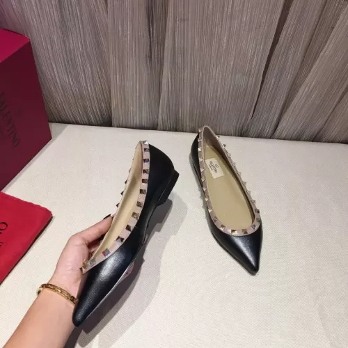 Wholesale Valentino Flat Shoes For Women #1362296 $92.00 USD, Wholesale Quality Replica Valentino Flat Shoes