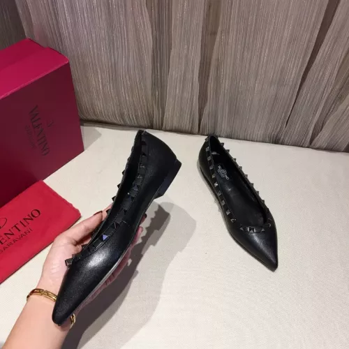 Wholesale Valentino Flat Shoes For Women #1362297 $92.00 USD, Wholesale Quality Replica Valentino Flat Shoes