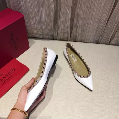 Wholesale Valentino Flat Shoes For Women #1362302 $92.00 USD, Wholesale Quality Replica Valentino Flat Shoes