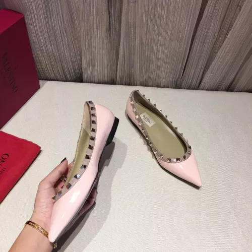Wholesale Valentino Flat Shoes For Women #1362303 $92.00 USD, Wholesale Quality Replica Valentino Flat Shoes