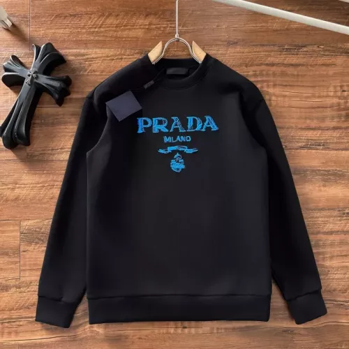 Wholesale Prada Hoodies Long Sleeved For Men #1362476 $76.00 USD, Wholesale Quality Replica Prada Hoodies