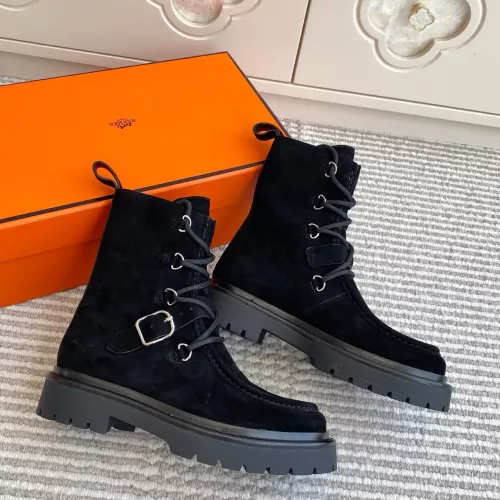 Wholesale Hermes Boots For Women #1362569 $145.00 USD, Wholesale Quality Replica Hermes Boots