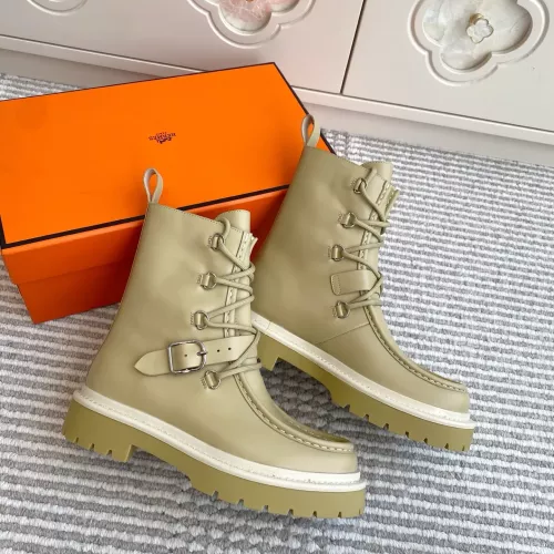 Wholesale Hermes Boots For Women #1362570 $145.00 USD, Wholesale Quality Replica Hermes Boots