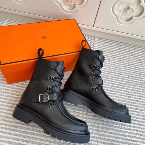 Wholesale Hermes Boots For Women #1362572 $145.00 USD, Wholesale Quality Replica Hermes Boots