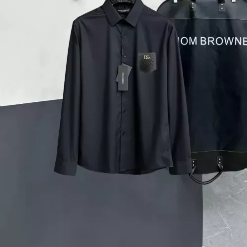 Wholesale Dolce &amp; Gabbana D&amp;G Shirts Long Sleeved For Unisex #1362602 $56.00 USD, Wholesale Quality Replica Dolce &amp; Gabbana D&amp;G Shirts