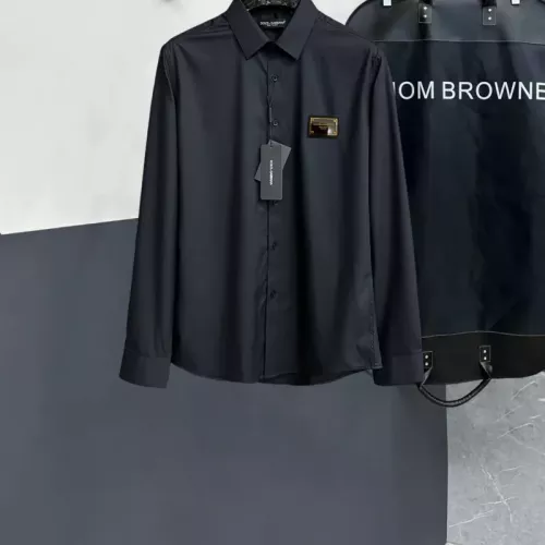 Wholesale Dolce &amp; Gabbana D&amp;G Shirts Long Sleeved For Unisex #1362603 $56.00 USD, Wholesale Quality Replica Dolce &amp; Gabbana D&amp;G Shirts