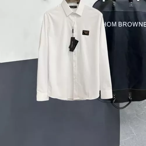 Wholesale Dolce &amp; Gabbana D&amp;G Shirts Long Sleeved For Unisex #1362608 $56.00 USD, Wholesale Quality Replica Dolce &amp; Gabbana D&amp;G Shirts